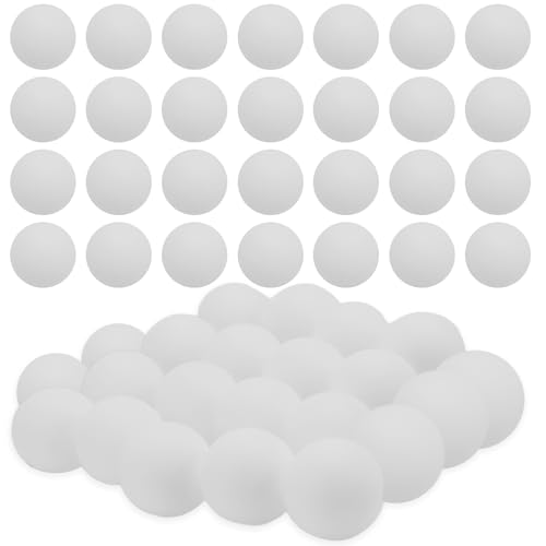 UVVRUR 50 Stück Weiße Tischtennisbälle Ping Pong BäLle Premium Tischtennisbälle 40mm Ping Pong BäLle Für Sport, Spiele, Partys, Schwimmbäder, Geeignet Für Erwachsene Und Anfänger (Weiße) UVVRUR 50 Stück Weiße Tischtennisbälle Ping Pong BäLle Premium Tischtennisbälle 40mm Ping Pong BäLle Für Sport, Spiele, Partys, Schwimmbäder, Geeignet Für Erwachsene Und Anfänger (Weiße)