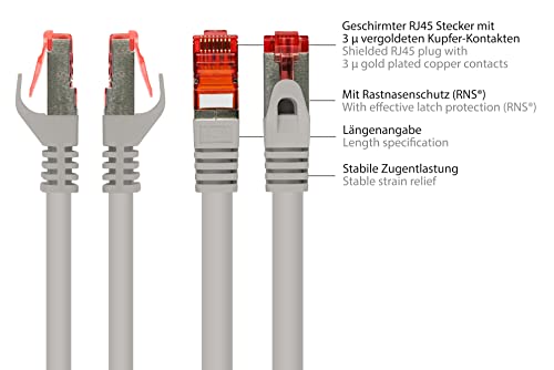 Cable Patch Good Connections Cat.6 0.5 m Gris miniatura 2