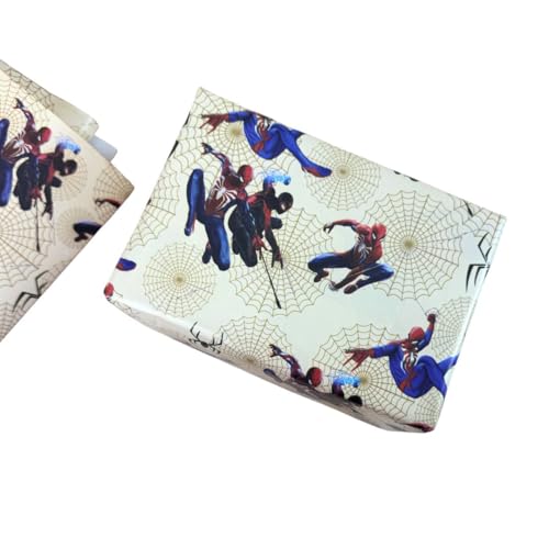 La Trove Colorful Gift Wrapping Paper Pack of 5 Sheets | Cute Decorative Gift Wrap for Birthday, Kids Party & Special Occasions