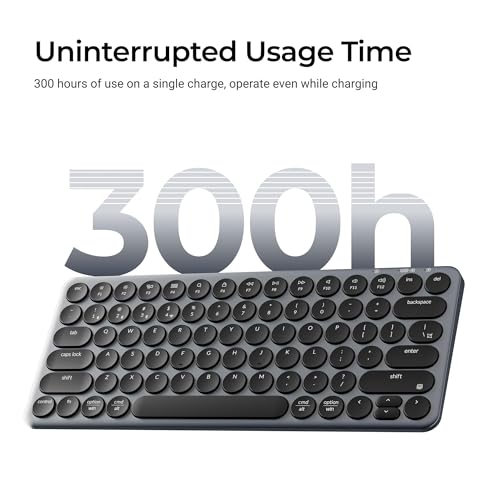 Teclado mecánico B3 Pro Keychron ultrafino con conexión Bluetooth 5.2 estable 5