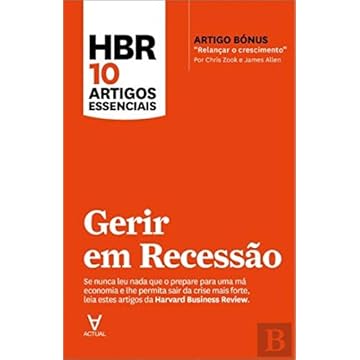 Capa do livro Gerir em Recessão