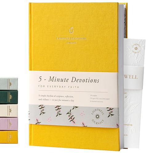 Lightwell Journals 5-Minute Devotional Journal for Women: Daily Christian Scripture