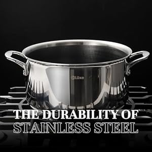   DELUXE-Hybrid-Nonstick-54-Quart-Stockpot-with-Tempered-Glass-Lid-Dishwasher-Oven-Safe-Induction-Ready-PFOA-Free-Compatible-with-All-Cooktops