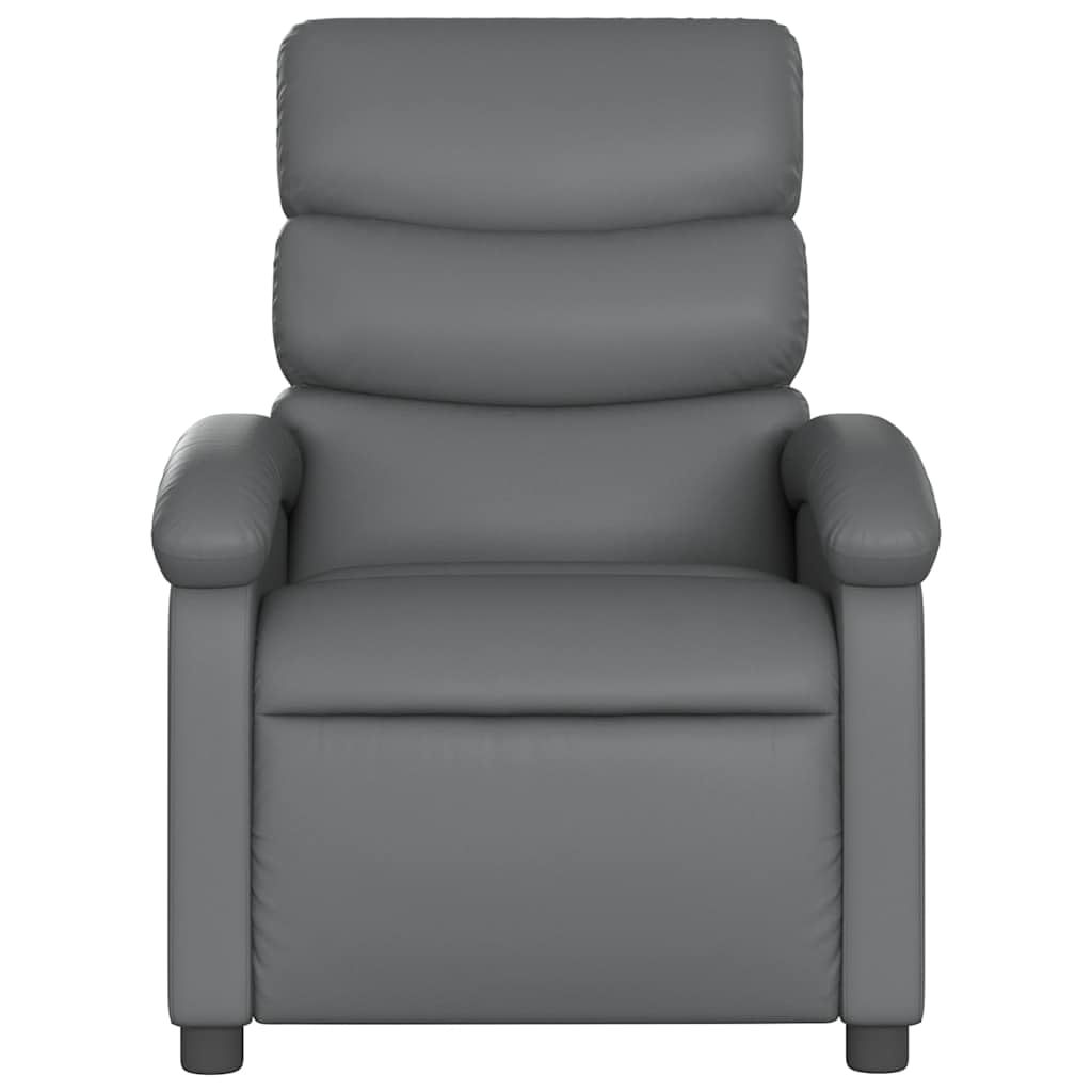 Fauteuil de massage avec fonction de couchage manuelle et massage vibrant Relaxation | Dossier réglable jusqu'à 135 ° | 6 points de massage