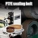 50pcs Ptfe Band Sealer Sealing Belt, 750 770 810mm Continuous Sealer for Conveyor Belt 15mm Width Sealing Machine Tape (810 * 15 * 0.2mm)