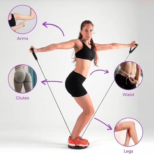 Tablero giratorio de ejercicio para eliminar grasa abdominal en casa 3