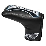 Team Golf NFL Philadelphia Eagles Vintage Blade Putter Cover Golf Club Vintage Blade Putter Headcover, Form Fitting Design, Fits Scotty Cameron, Taylormade, Odyssey, Titleist, Ping, Callaway