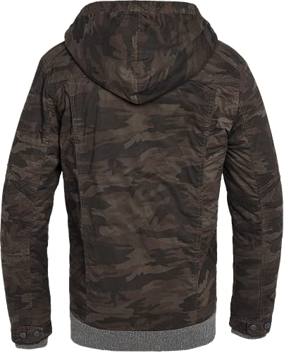 Brandit Parkmont Jacket Männer Winterjacke camouflage L 100% Baumwolle Basics