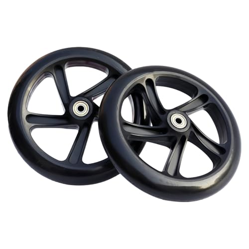 Ruedas de scooter eléctrico, neumáticos de repuesto, ruedas de patinaje, ruedas silenciosas, neumáticos de scooter de repuesto, neumáticos sólidos para carro, ruedas de scooter de 145 mm, ruedas de