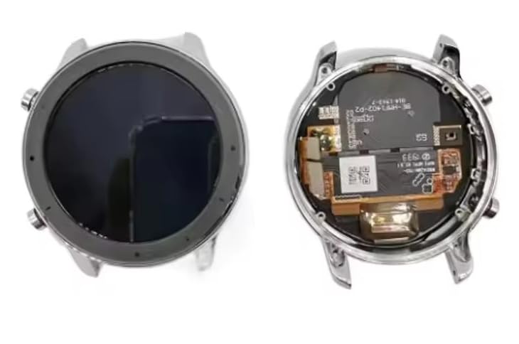 Écran tactile LCD Amazfit GTR 47 mm bloc de remplacement complet argent