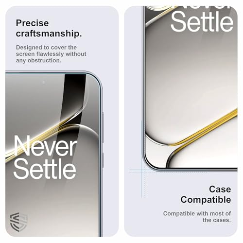 Image of Military-Grade Gorilla Tempered Glass For OnePlus Nord CE 6 (6.78 Inch) With Installation Kit | Edge to Edge Coverage | Black