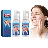 2PC Zahnschmerzen Sprays 20ml, Toothache Relief, Toothache Repair Spray, Tragbares, Zahnschmerzen-Gummischmerz-Spray, Lindern Schmerzhaftes Zahnfleisch Schwellung Karies