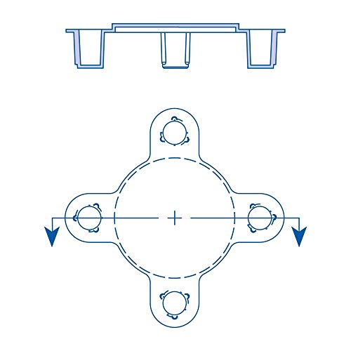 Bolt Hole Flange Protectors - Bolt Hole Flange Protector (To Fit Nominal Pipe Size: 4