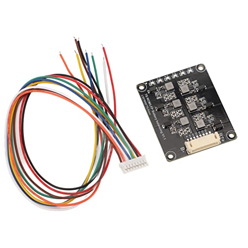Placa ecualizadora activa para baterías LFP de 7 celdas con corriente de balanceo de 1,2 A, transferencia inductiva de energía y MOS de ultra baja resistencia interna para igualación de voltaje en configuración 7S miniatura 1