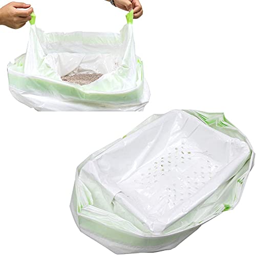 MNNE 7Pcs Sacchetti lettiera Gatto,Sacchetti