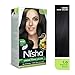 Nisha Creme Hair Color for Women - Natural Black, 60g+60ml, Long-lasting, 100% Grey Coverage Permanent Hair Colour for Soft, Shiny, Healthy Hair
