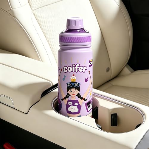 Coifer 22 oz Insulated Water Bottle with Handle - image 5
