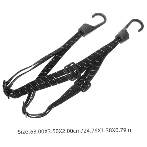 2 cordones elásticos para manillar de bicicleta y moto correas de equipaje 2