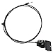 Osompar Hood Catch Release Cable with Handle Compatible with 2005 2006 2007 2008 2009 2010 Grand Cherokee 2006-2010 Commander Replaces 55394495AB