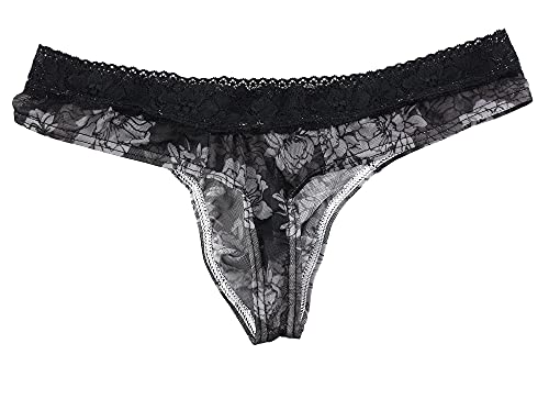 eywlwaar Mens Sexy Thongs Panties Mesh G-String Underwear3