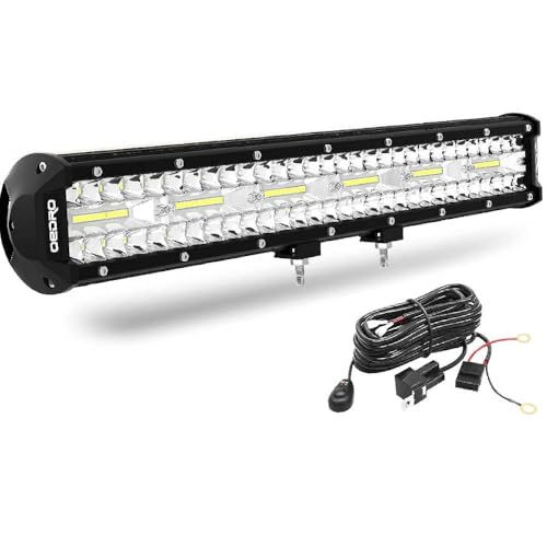 Image of OEDRO 18 Inch LED Light Bar Spot Flood Combo Tri-Row 360W Driving Light