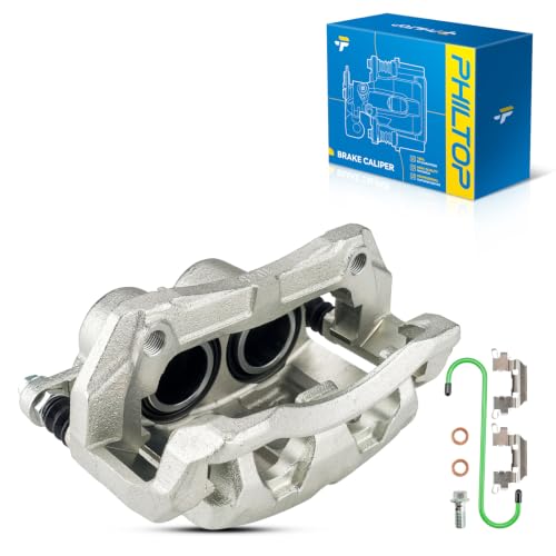 Image of PHILTOP Front Right Caliper for Honda CR-V Odyssey, 45018SHJA01 | Front Right; Fits Honda CR-V (2007-2016), Odyssey (2005-2010), Acura RDX (2007-2012). Replaces 45018SHJA01, 19B2959
