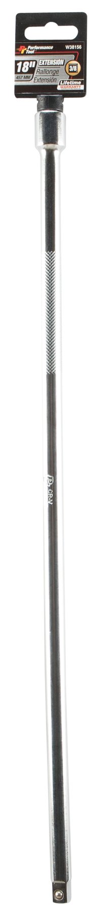 Photo 1 of Performance Tool W38156 3/8-Inch Dr 18-Inch Extension 3/8" Drive Extension Bar, 18"