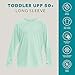 Vapor Apparel Toddler UPF 50+ Sun Long Sleeve T-Shirt, 4T, Seagrass