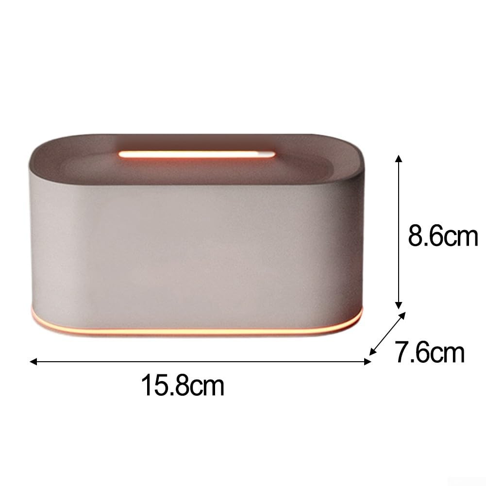 REGINEXT Diffusore Aromi A Fungo – Ultrasilenzioso, 7 Luci LED, Nebbia A Medusa, Telecomando