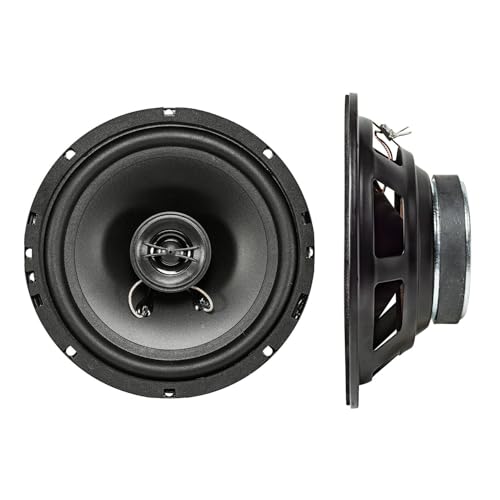 tomzz Audio 4000-999-1 TA 16.5-Pro Conjunto de Altavoces coaxiales de 2 vías de 165 mm y 100 vatios
