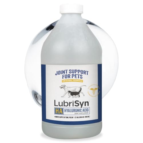LubriSyn HA Hyaluronic Acid Hip & Joint Supplement for Dogs & Cats, 64 oz