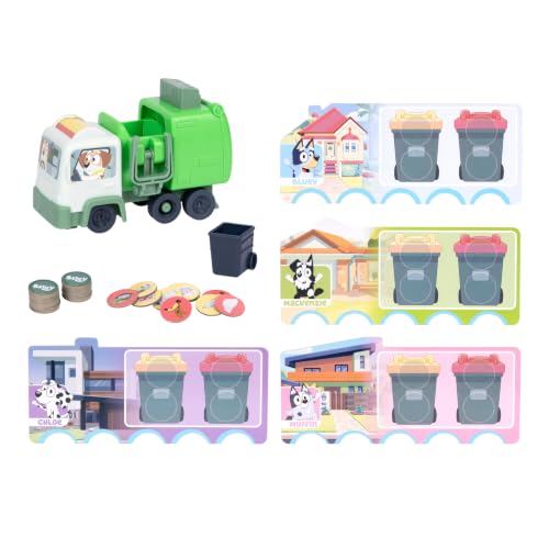 Image of Bluey Rubbish Run Game - Family Board Game, Ages 4 Toys