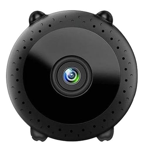 4K Smart Mini WiFi Cámara Acción Espial Camaras Invisible Visión Nocturna Cuerpo Coche Videocámaras De Vigilancia Portabilidad Sin Esfuerzo(with 8G TF Card,WiFi 4K)