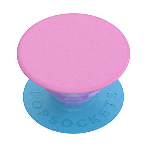 Image of ​​​​PopSockets Phone Grip with Expanding Kickstand, Adhesive Grip - Colorblock Pink