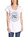 Produktbild Dorotennis Damen T-shirt TEE-SHIRT PETITES MANCHES JERSEY DOROTENNIS, Rundkragen ,Logo - Weiß - 32 (Herstellergröße: XS)