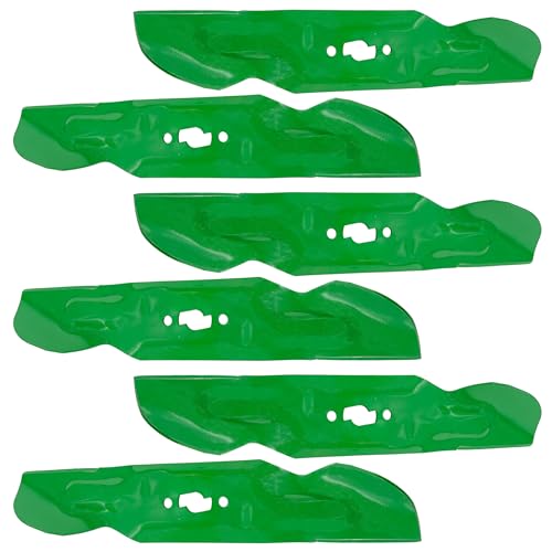 Caltric 54in Deck High Lift Blades Compatible with MTD Compatible with Cub Cadet Compatible with Troy-Bil 490-110-C194 490110C194 - Thumbnail 6