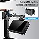 SIRUI Kamera Monitor Halterung für DJI RS2, RS3, RS 3Pro, RS 3 Mini mit QR NATO Klemme, Cold Shoe, Anti-Verdreh-Design, AM-MTRS