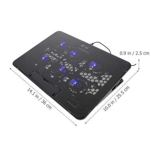 Base enfriadora para laptop con ventiladores silenciosos 15.6" miniatura 2
