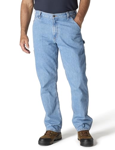 Carhartt Mens Loose Straight Denim Dungaree