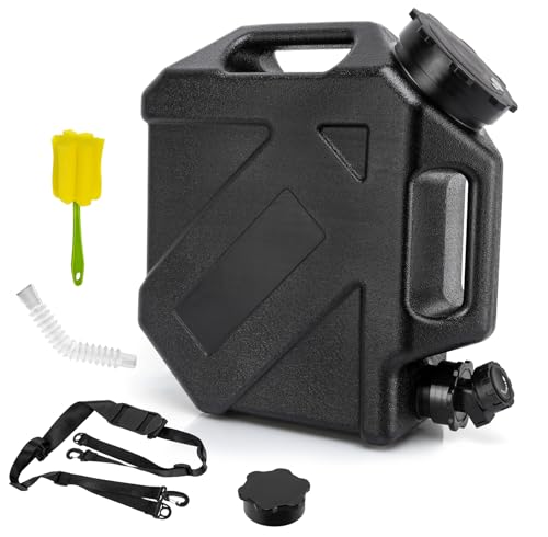 Camping Water Jug, 2.6 Gallon (10L) Camping Water Container, Portable Emergency Campings Water Tank, BPA Free Water Storage With Spigot No Leakage For Camping, Outdoor Hiking, BBQ, Picnic