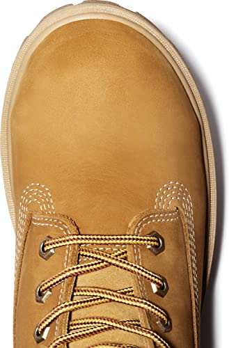 Timberland PRO Timberland PRO Women's Direct Attach 6 Inch Steel Safety Toe Insulated Waterproof Industrial Work Boot, Wheat Nubuck, 9