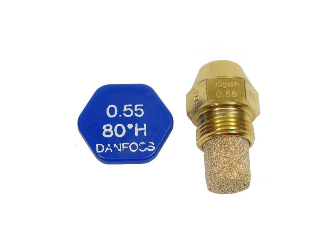 Danfoss Oil Boiler Burner Nozzle / Jet 0.55 x 80° H 0.55 USgal/h 80 degree H