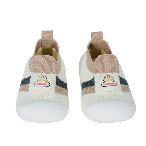 Image of Infantso Nano Stripe Anti-Skid Cotton Baby Socks Shoes