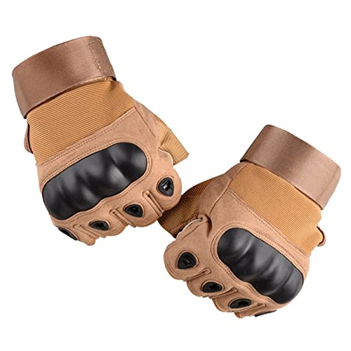 Luvas De Meio Dedo Para Esportes Ao Ar Livre YEmirth Com Casca Dura E Luvas Sem Dedos Para Montanhis