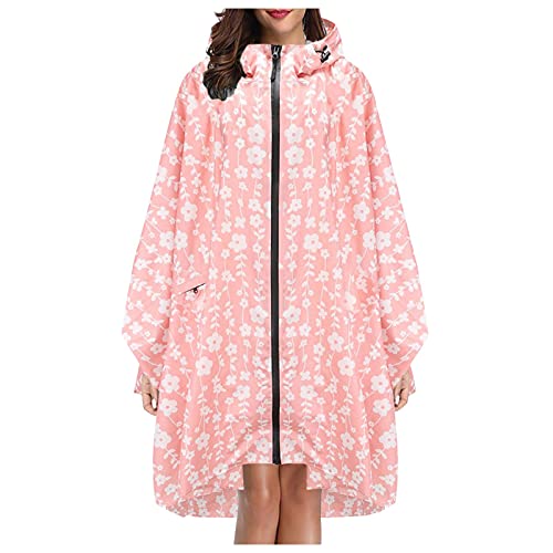 Veste de pluie unisexe vêtement imperméable taille unique style parapluie à capuche