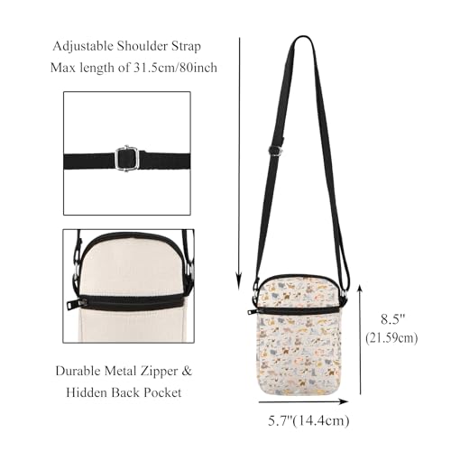 Cats Lover Gift Things I Do in My Spare Time Cat Crossbody Bag Pet Owner Gifts Cats Mom Gifts Funny Kitten Crossbody Purse2