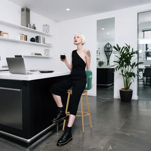 Tabourets de bar pivotants velours : optimisez votre petit espace avec style