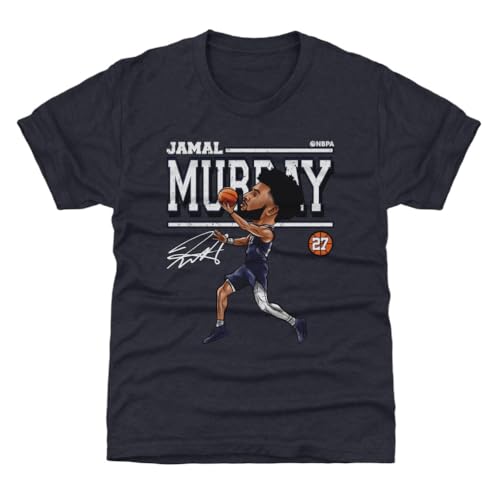 500 LEVEL Jamal Murray Youth Shirt - Jamal Murray Cartoon WHT