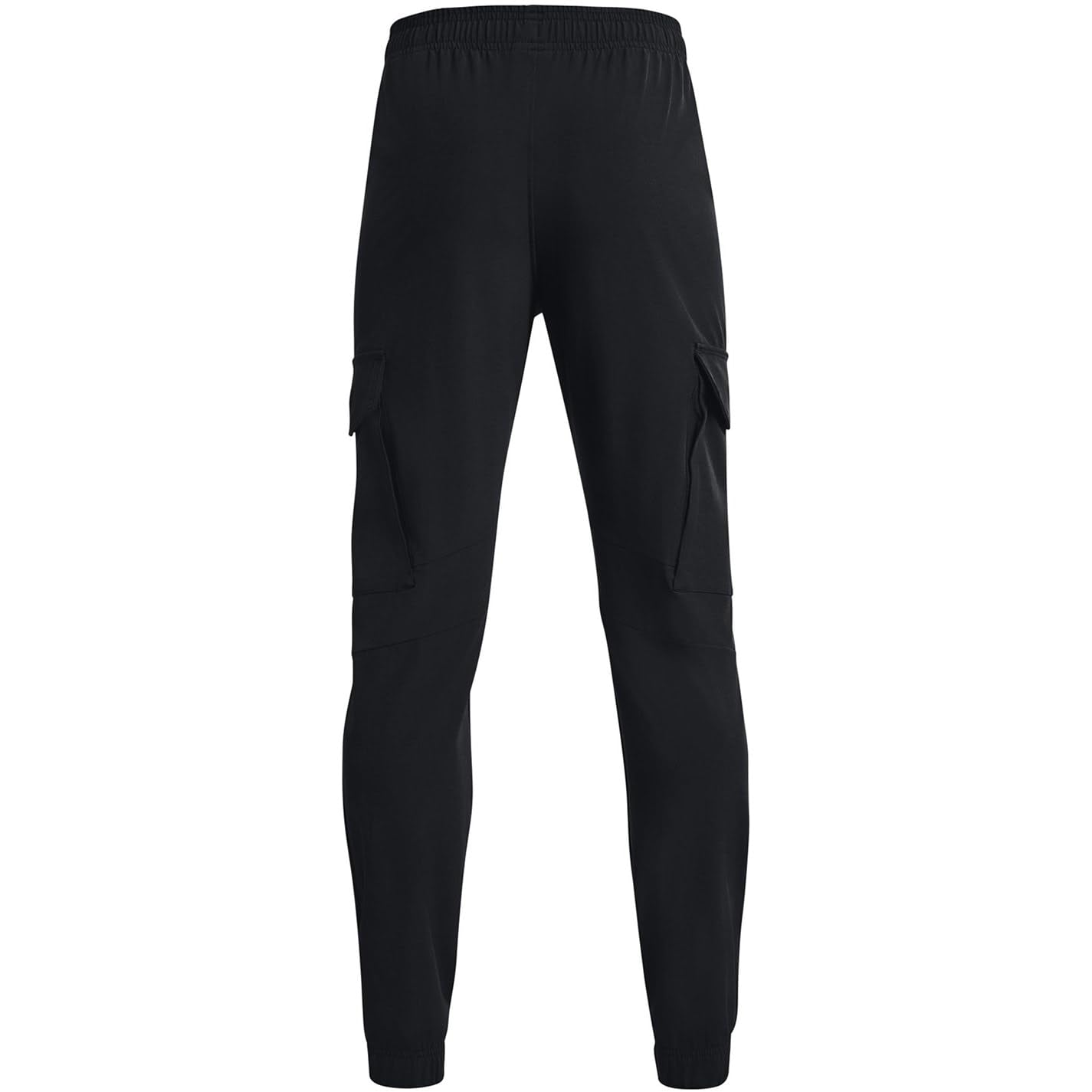 Under Armour Spodnie chłopięce Ua Pennant Woven Cargo Pant, czarne, 1377360, rozmiar YXS