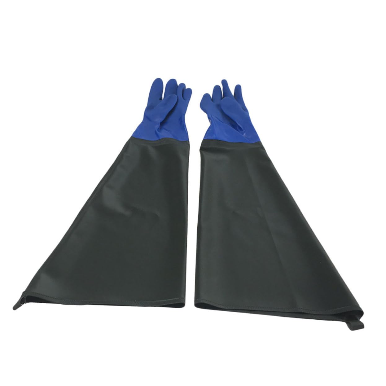Guantes de Pvc Antideslizantes de Alta Resistencia para Uso Industrial | 1 Par, Impermeables, Diseño Creativo, para Industria del Petróleo y Minería del Carbón